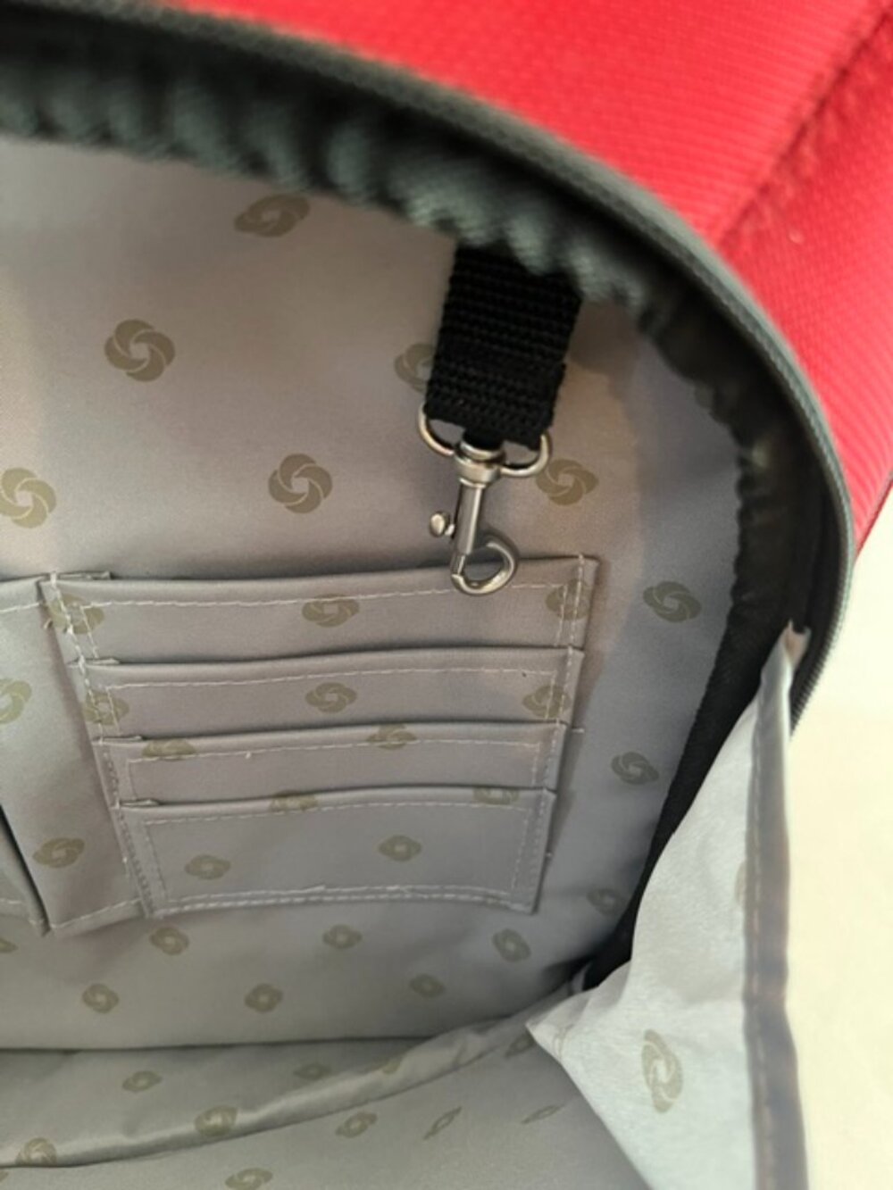 SAMSONITE | Red Softside Rolling Carry-On Business Case Travel Organizer-EUC - Picture 15 of 16